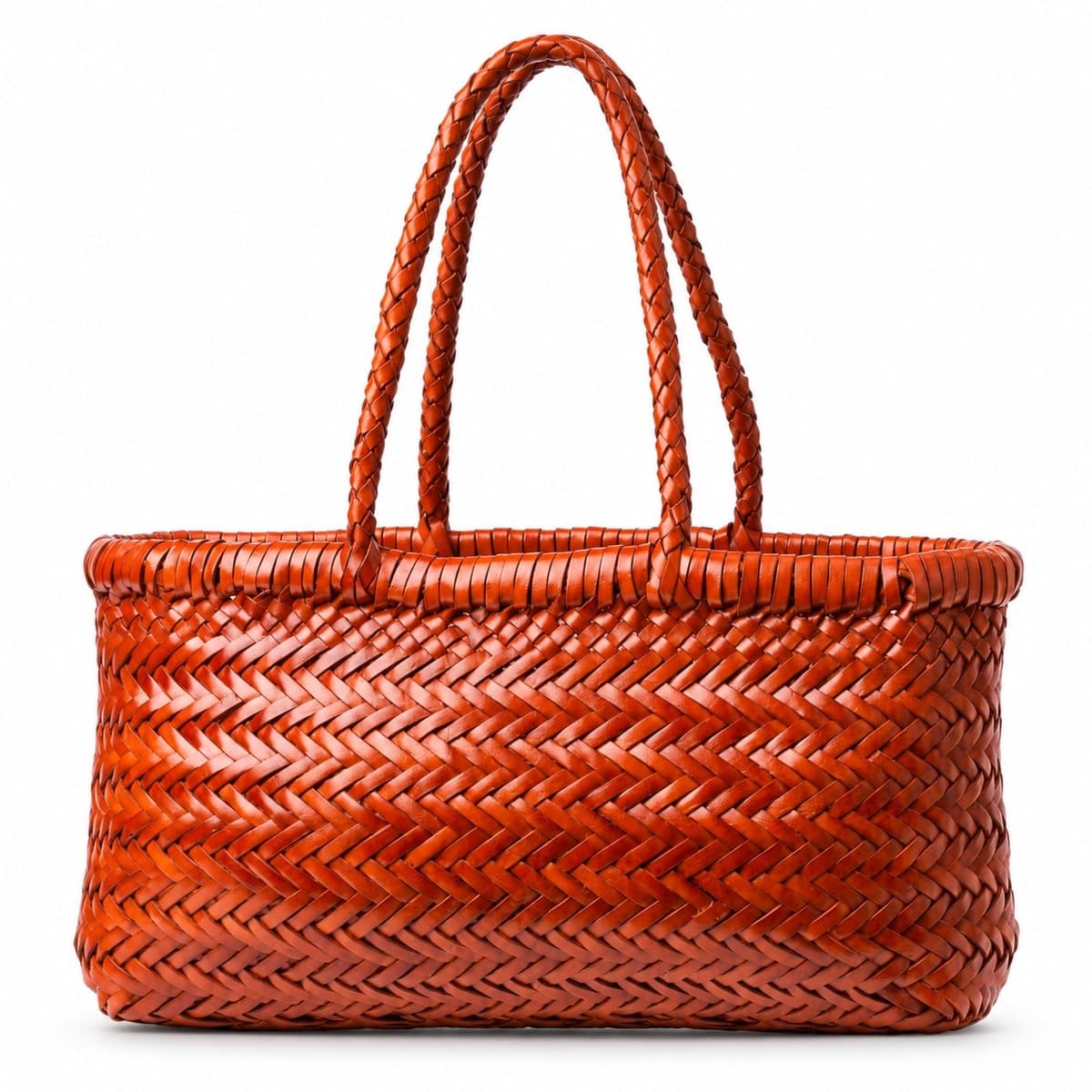 GUNO Mini Handwoven Genuine Leather Bag