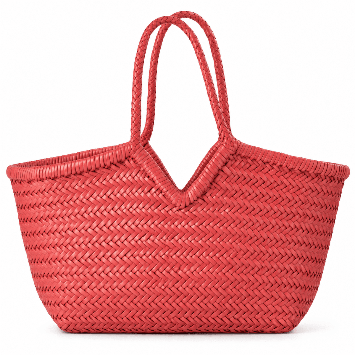 Premium Handwoven Genuine Leather Tote