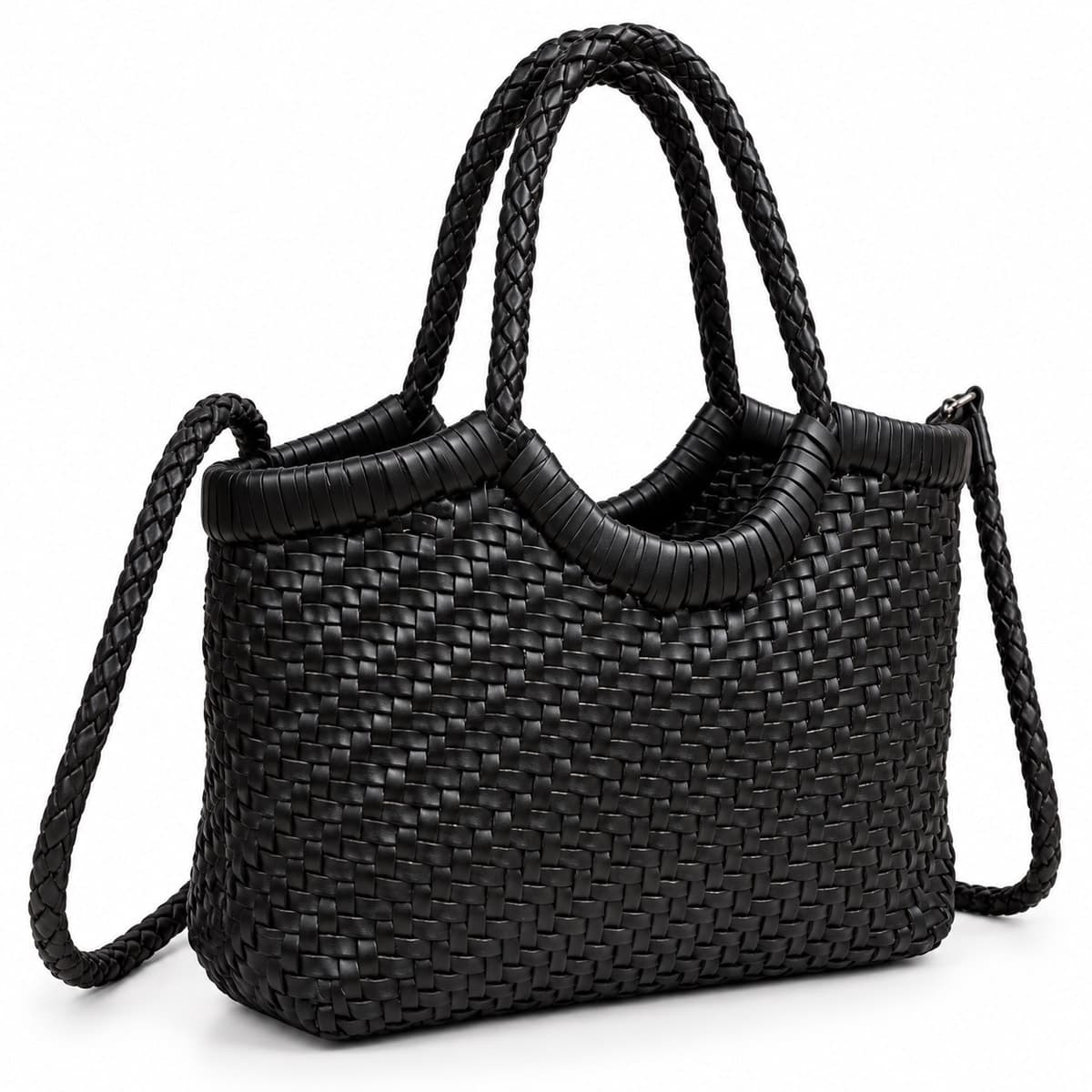 Noir Artisan Mini Tote