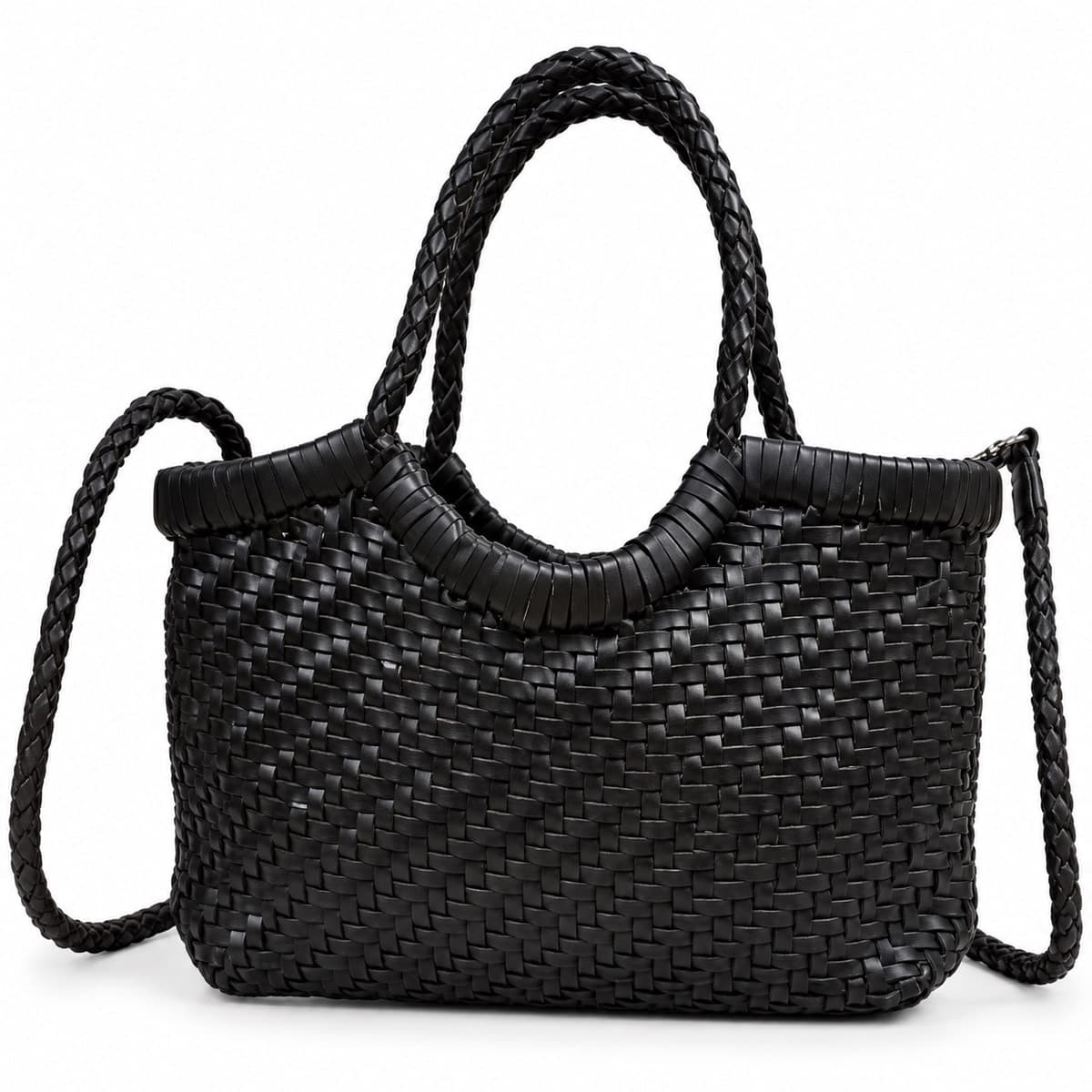 Noir Artisan Mini Tote