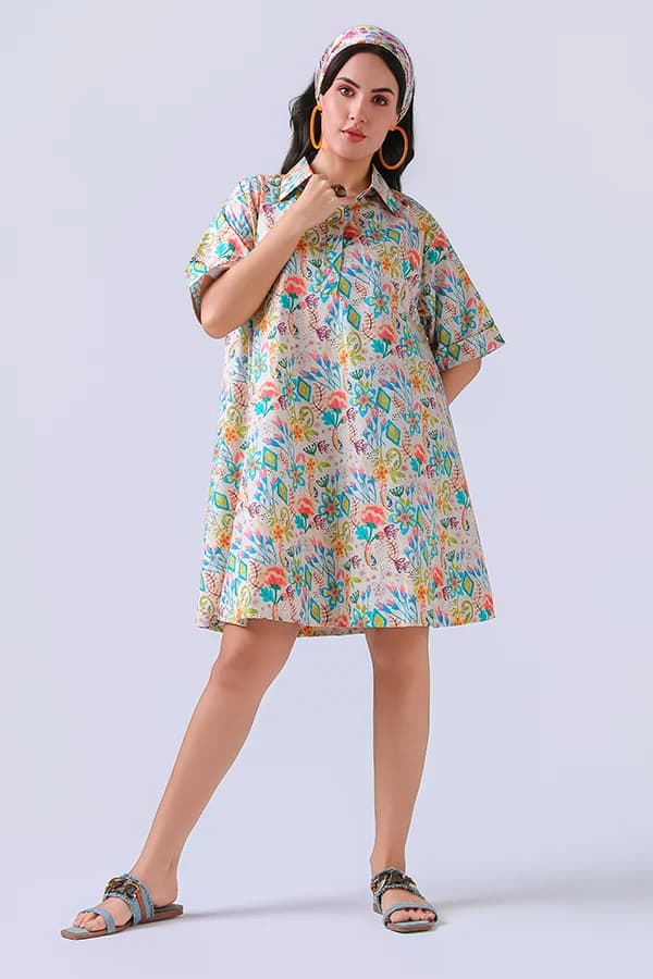 The Flora Shirtdress