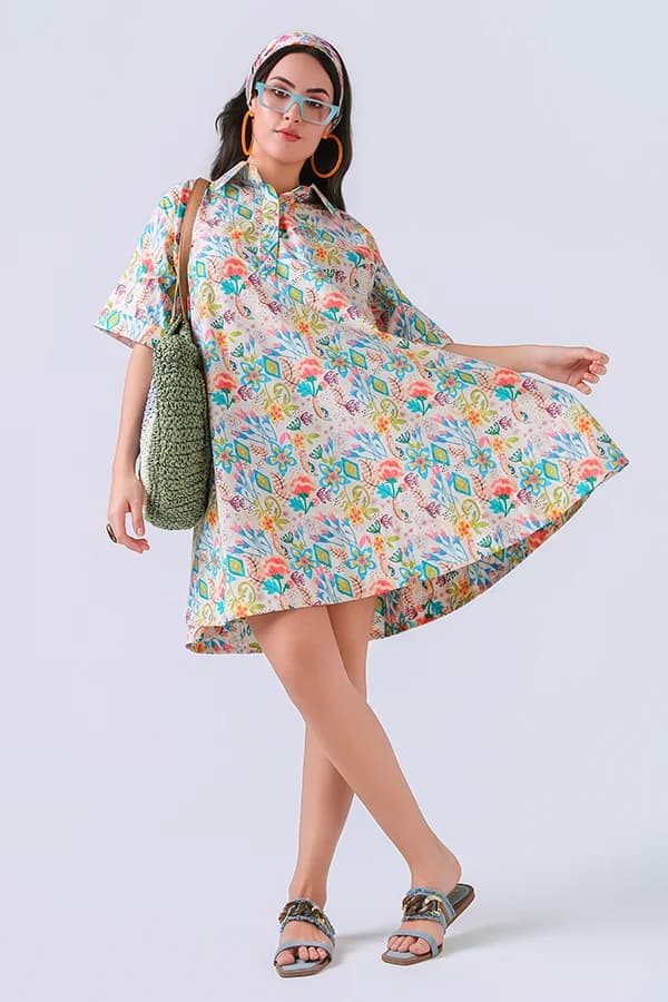 The Flora Shirtdress
