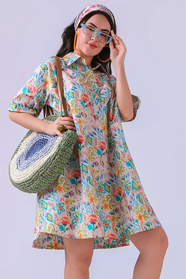 The Flora Shirtdress