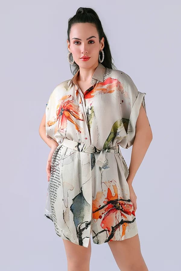 Aurelia Vermillon Dress