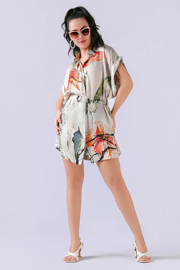 Aurelia Vermillon Dress