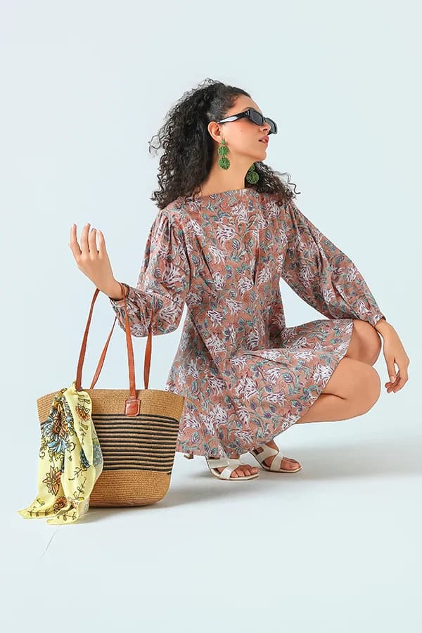 The Prism Flared Dress