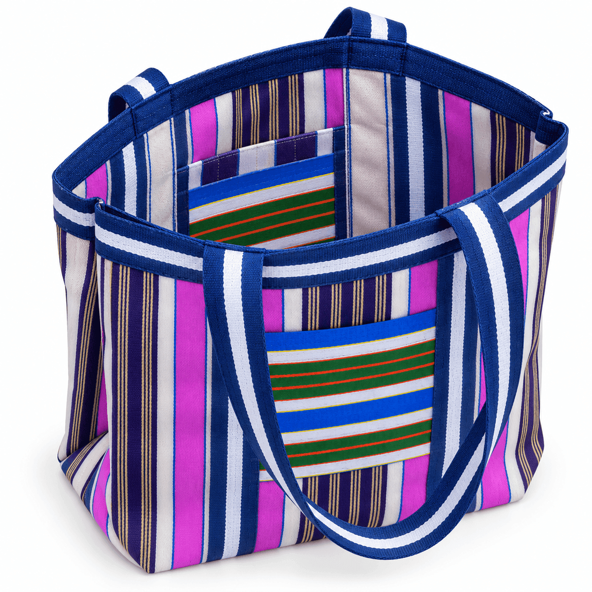 Violet Heritage Recycled Nylon Tote