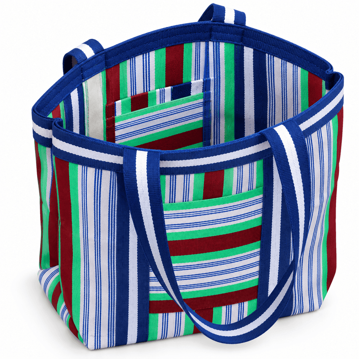 Emerald Riviera Recycled Nylon Tote