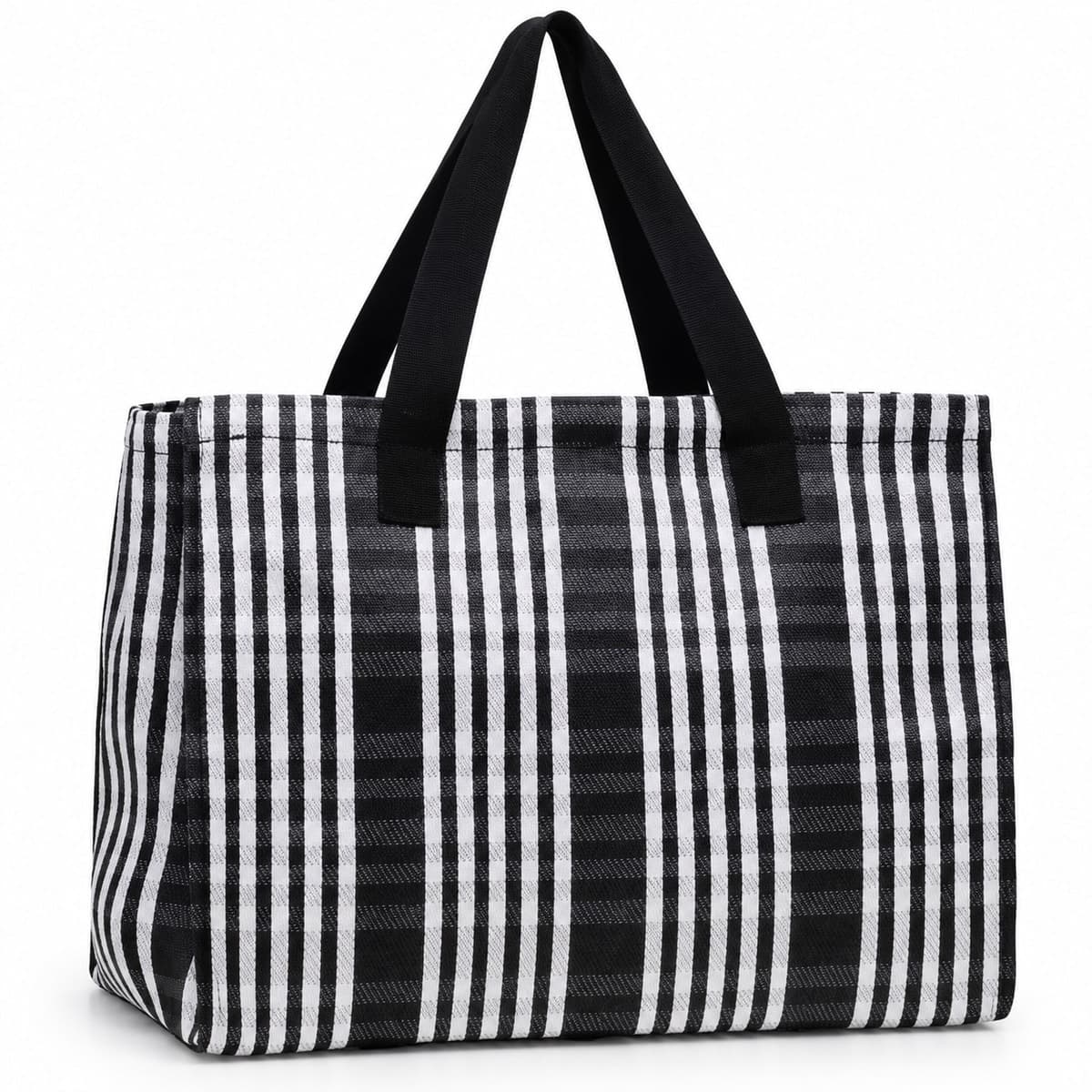 Noir Line Recycled Nylon Tote