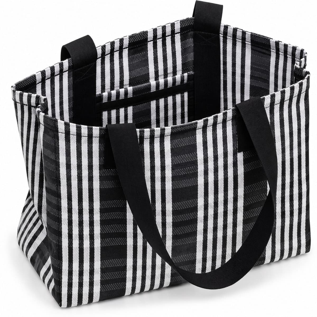Noir Line Recycled Nylon Tote