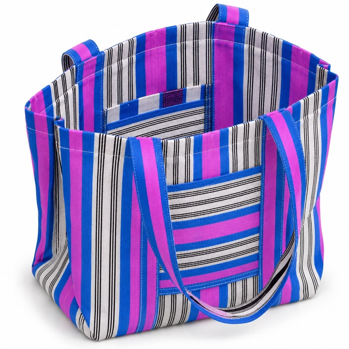 Violet Riviera Recycled Nylon Tote