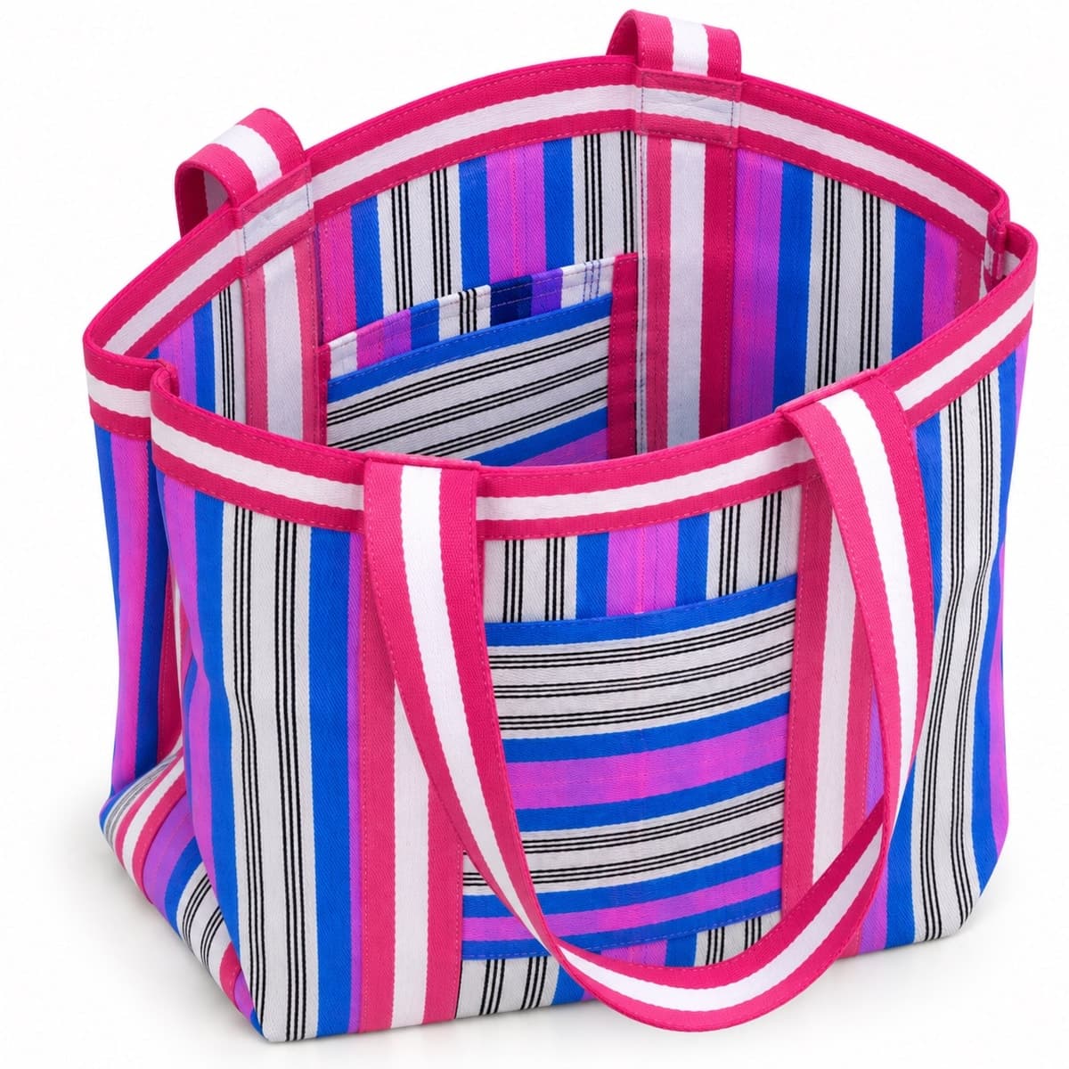 Violet Riviera Recycled Nylon Tote 
