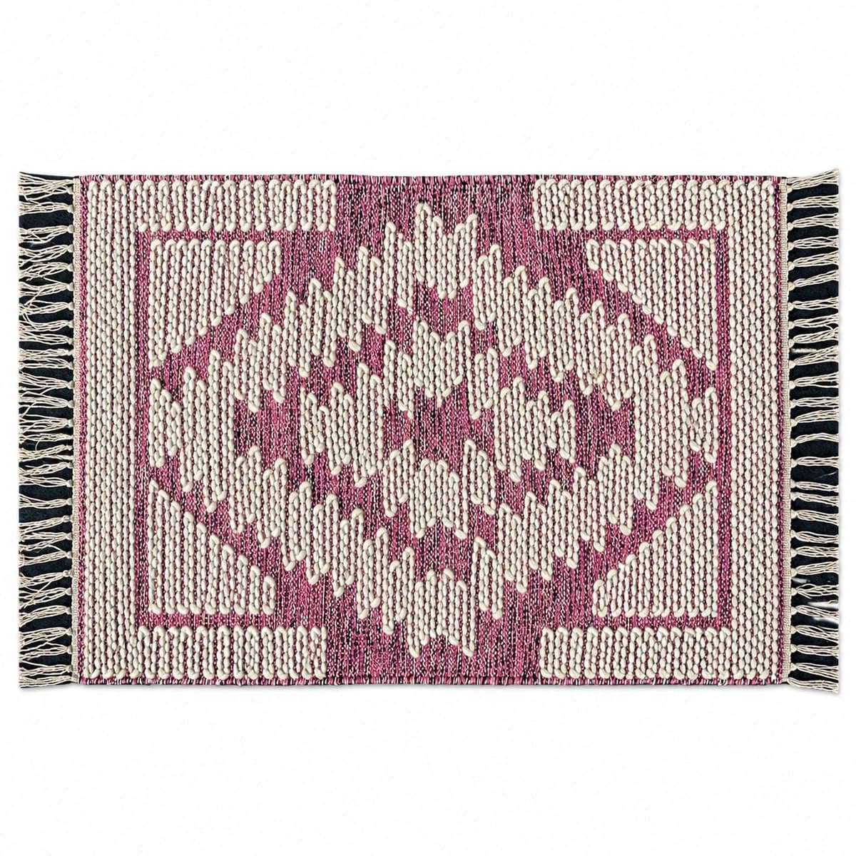 Rosalie Handwoven Wool & Recycled Cotton Rug