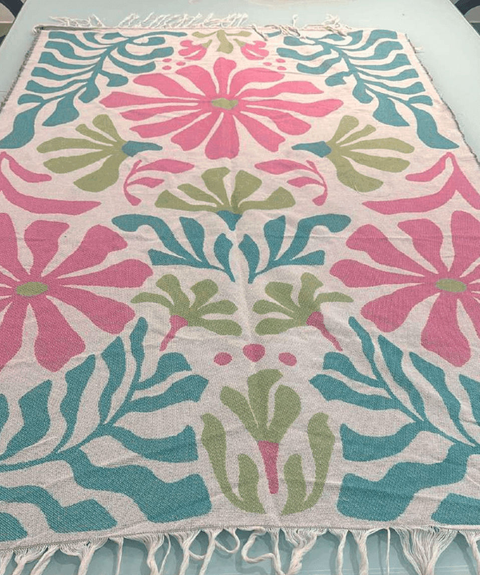 Aarohi Bloomscape Jacquard Throw