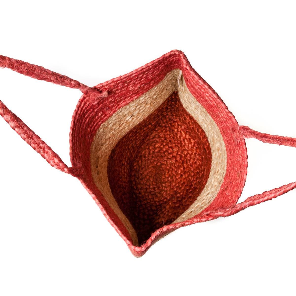 STRIPE BEACH BAG RED